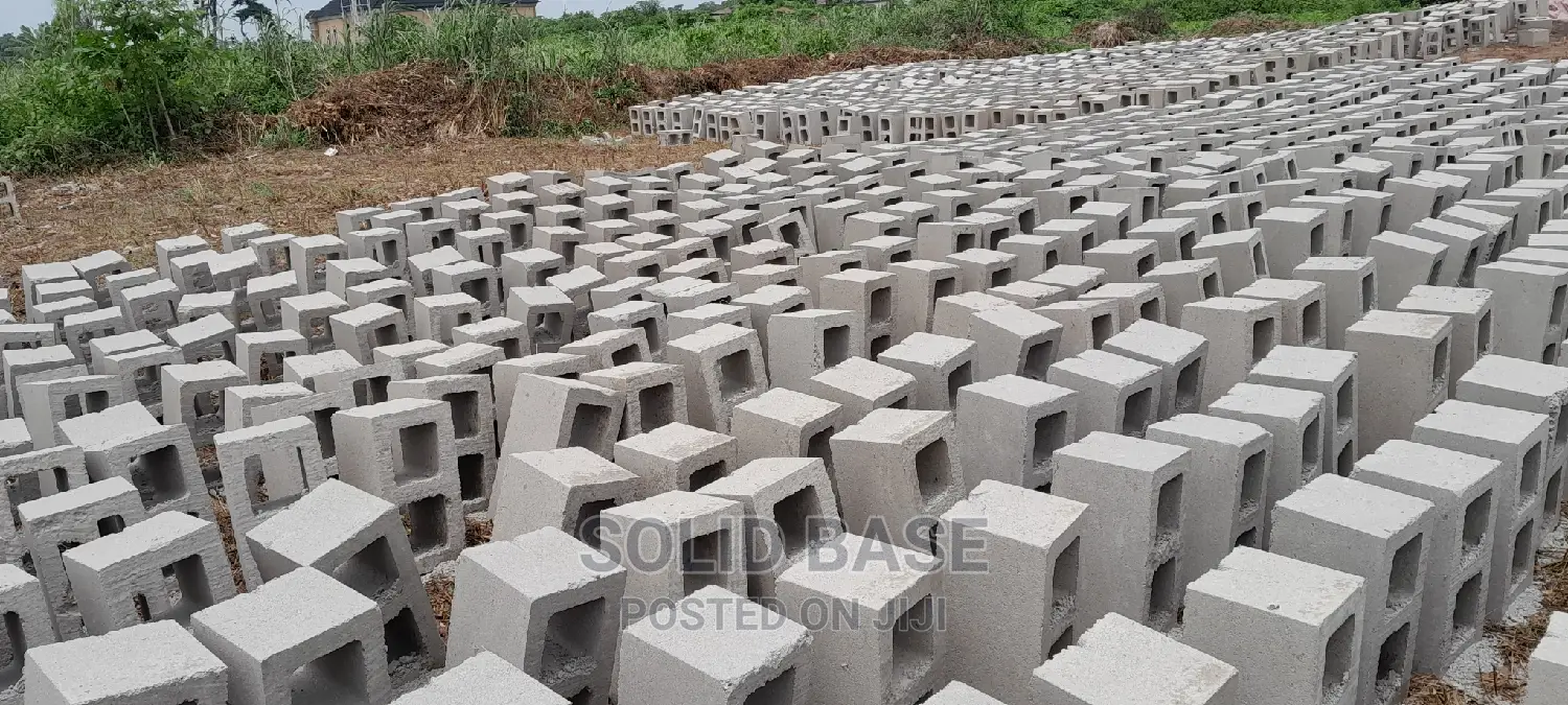 9" Stonedust Blocks Moulding On The Site At A Cheaper Rate.