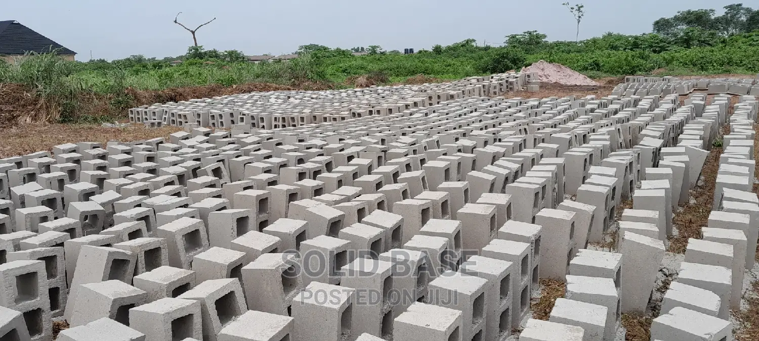 9" Stonedust Blocks Moulding On The Site At A Cheaper Rate.