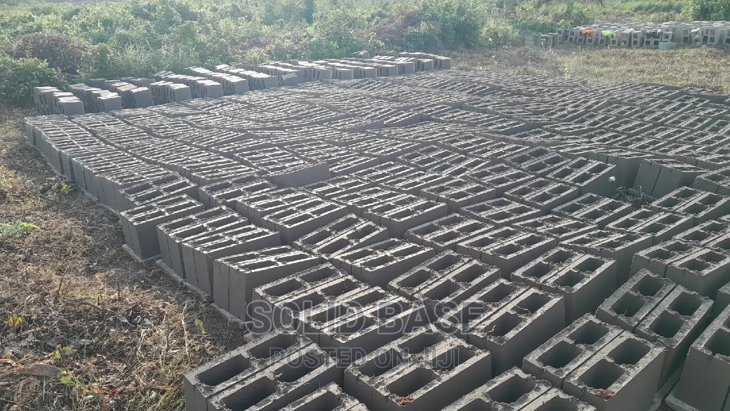 6inchs Quality Vibrated Blocks Mould With Stonedust