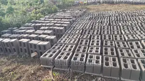 6inchs Quality Vibrated Blocks Mould With Stonedust