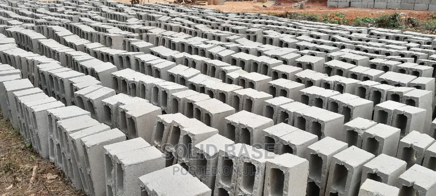 6inchs Quality Vibrated Blocks Mould With Stonedust