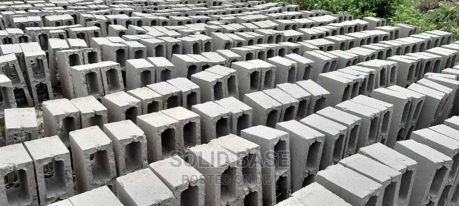 6inchs Quality Vibrated Blocks Mould With Stonedust