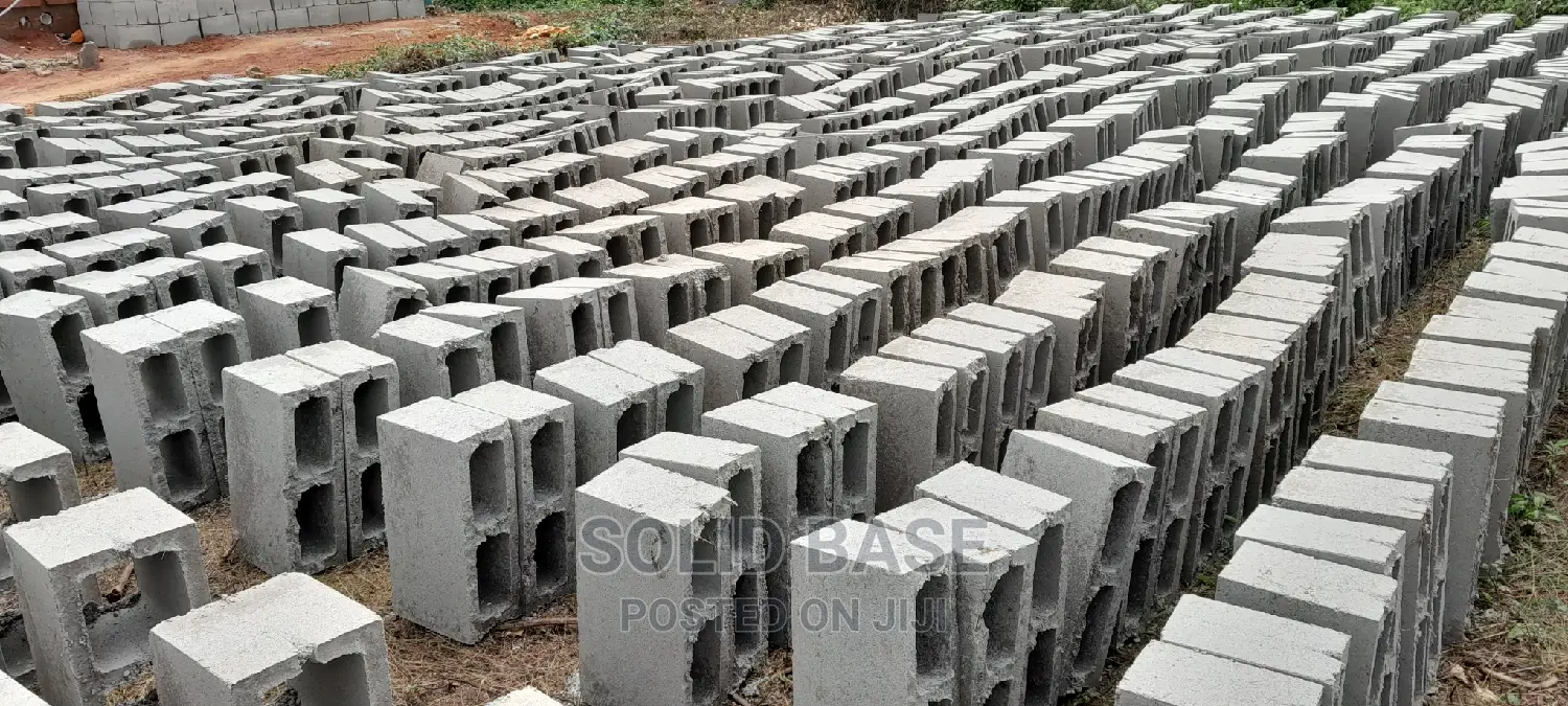6inchs Quality Vibrated Blocks Mould With Stonedust