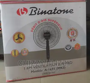 Binatone 16 Inches Standing Fan (A1691) 2 Years Warranty