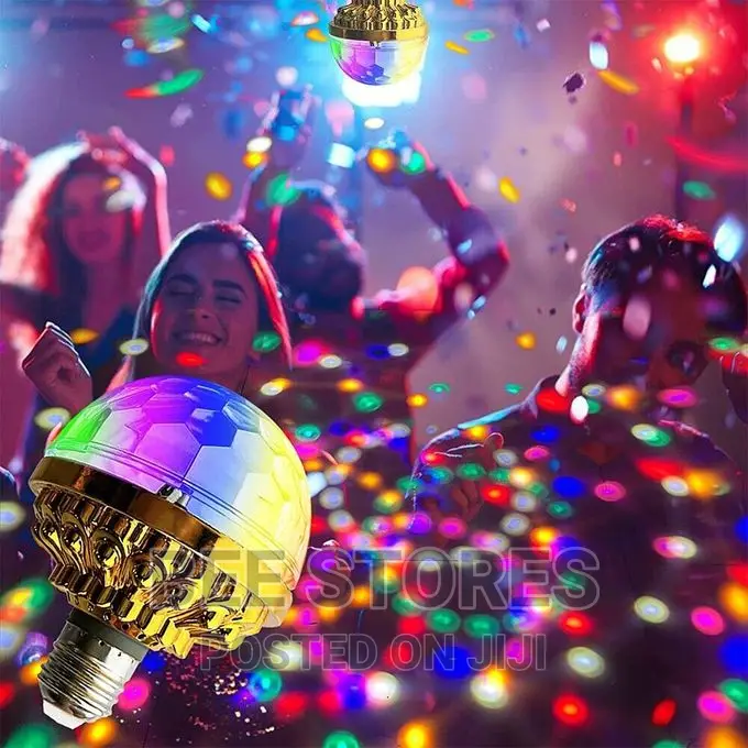 Rotating Magic Ball Lamp Screw Bulb