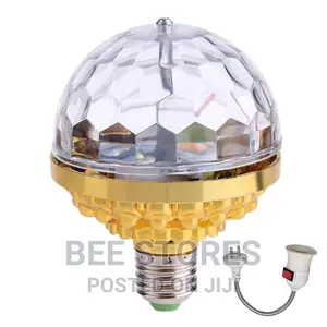 Rotating Magic Ball Lamp Screw Bulb