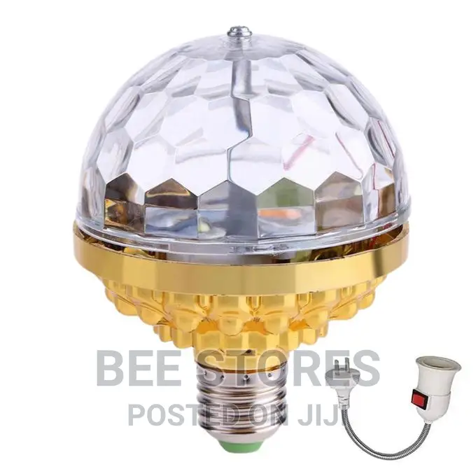 Rotating Magic Ball Lamp Screw Bulb