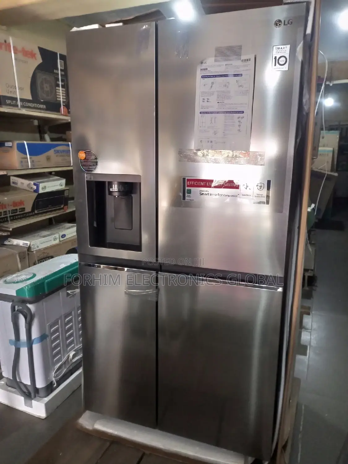 LG Ref. (4-Doors With Water Dispenser Ice Maker)