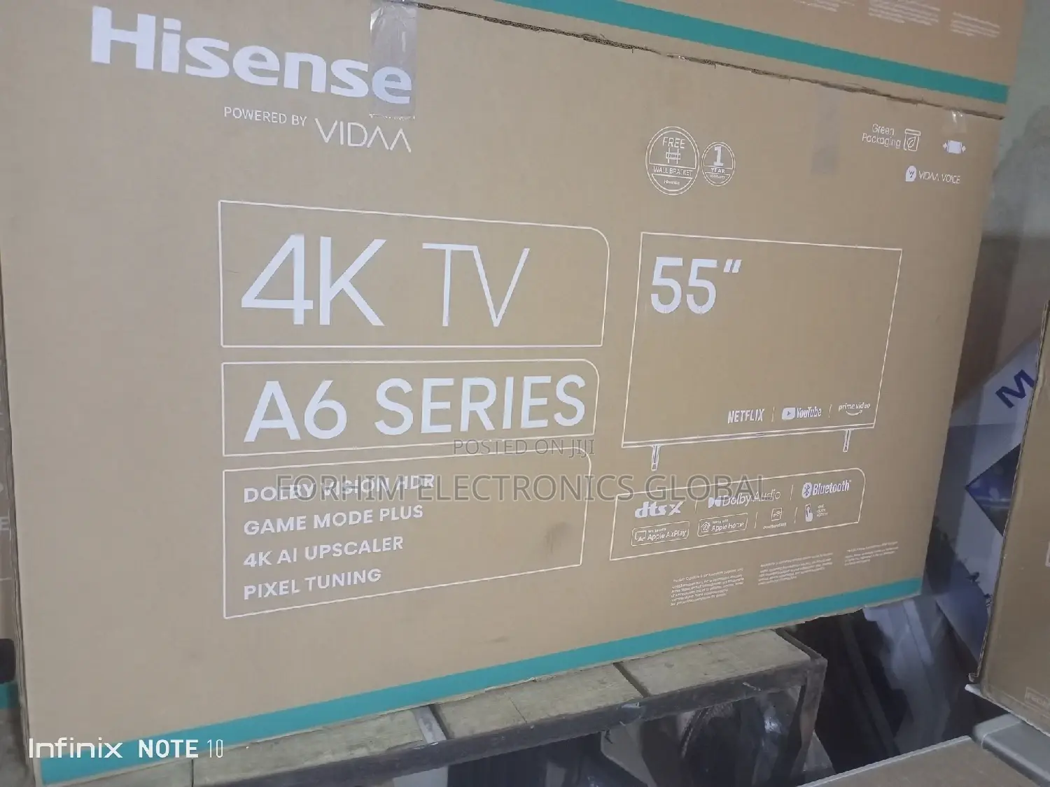 Hisense 55" Unique Smart Tv
