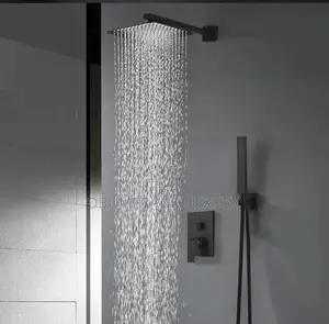 Black Conceal Shower Mixer England