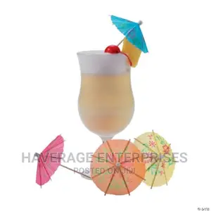 Cocktail Drinks Parasol Umbrella- 1,440 Pces 10packs