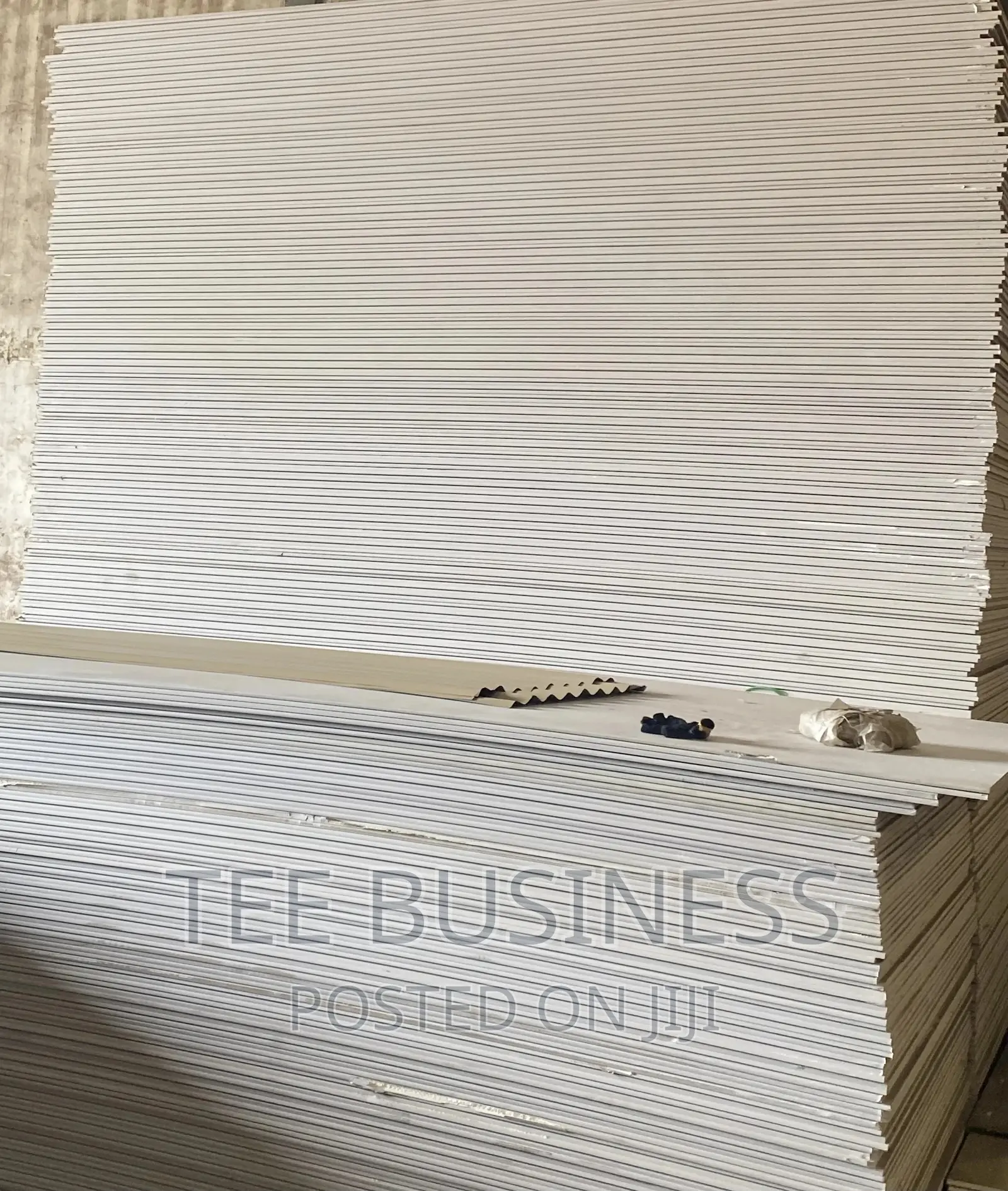 Plasterboard and Pop Cement
