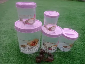 5 Pieces Set Storage Jar