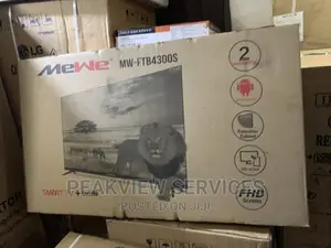 Brand New Mewe 43 Inches Smart Tv
