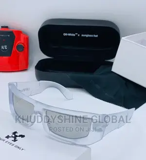 Rectangle Offwhite Sunglasses