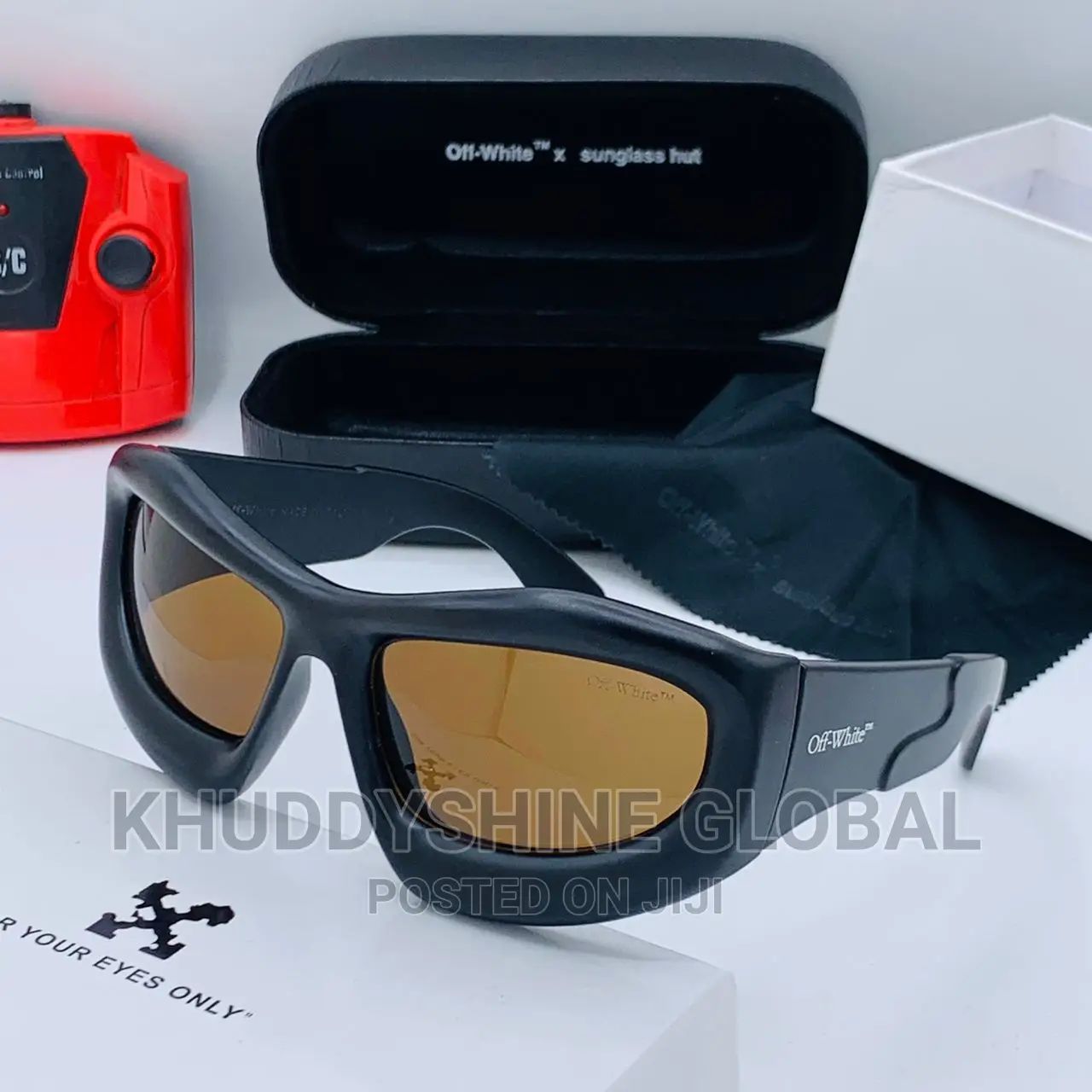 Rectangle Offwhite Sunglasses