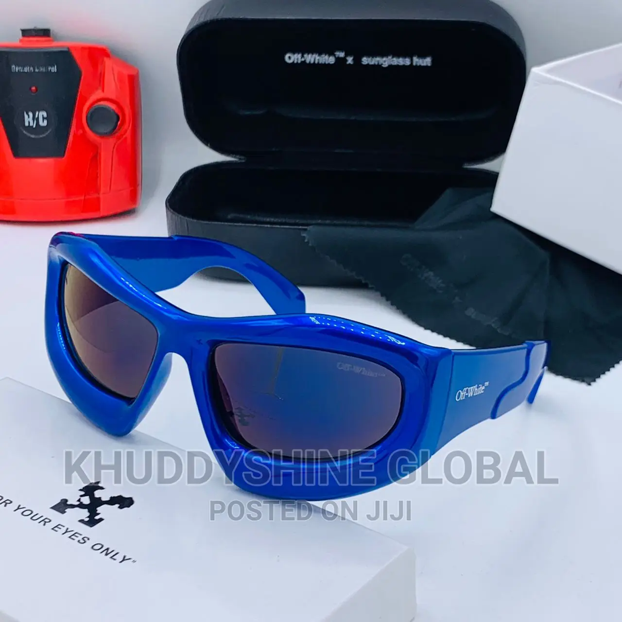 Rectangle Offwhite Sunglasses