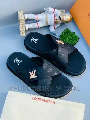 Original Louis Vuitton Slippers for Men