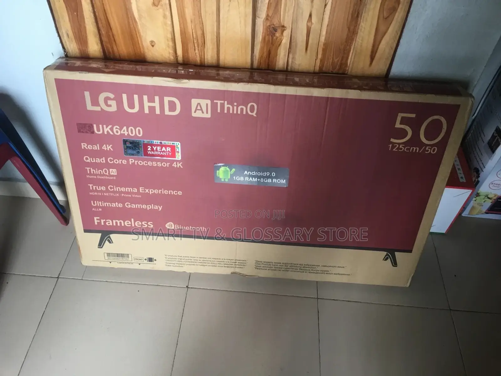 LG 50inches Smart Android Frameless TV