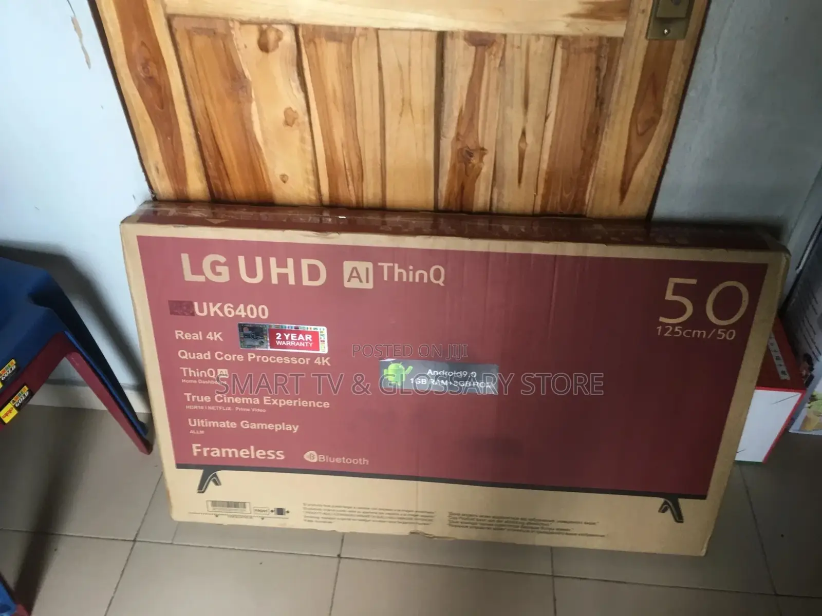 LG 50inches Smart Android Frameless TV