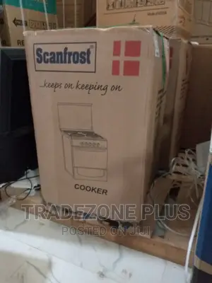 Scanfrost 4 Burner+Oven Gas Cooker-Ck5400b