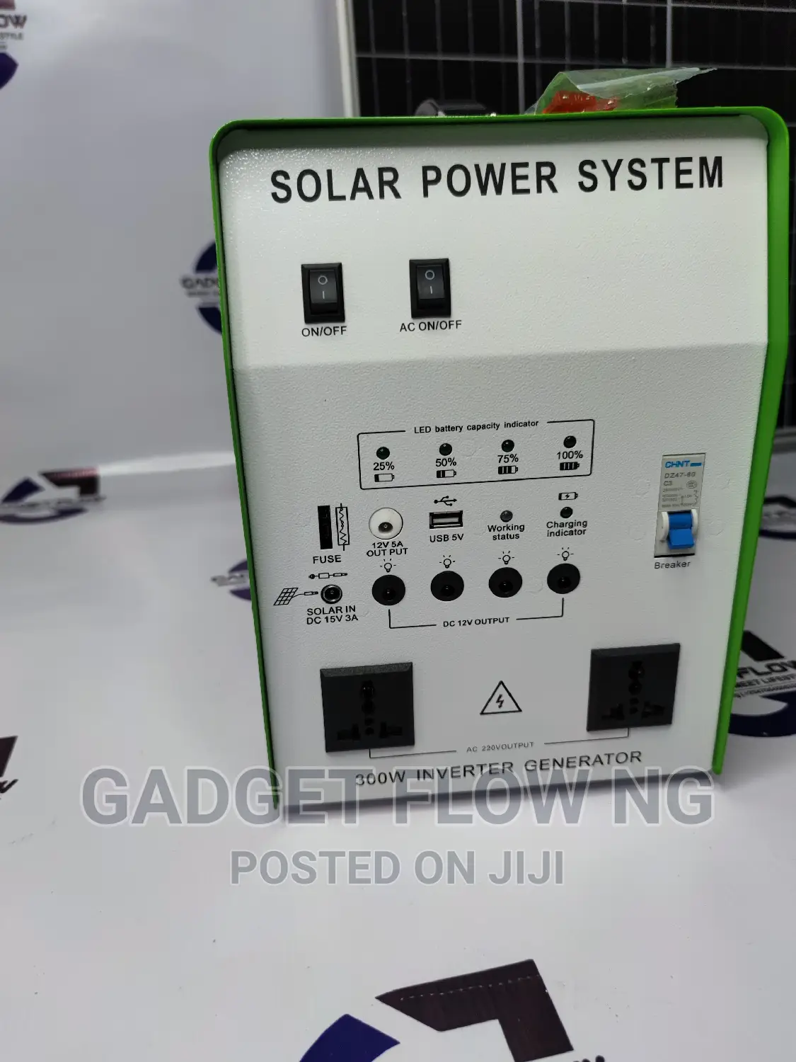 300w Solar Generator for Homes Offices and Off Grid