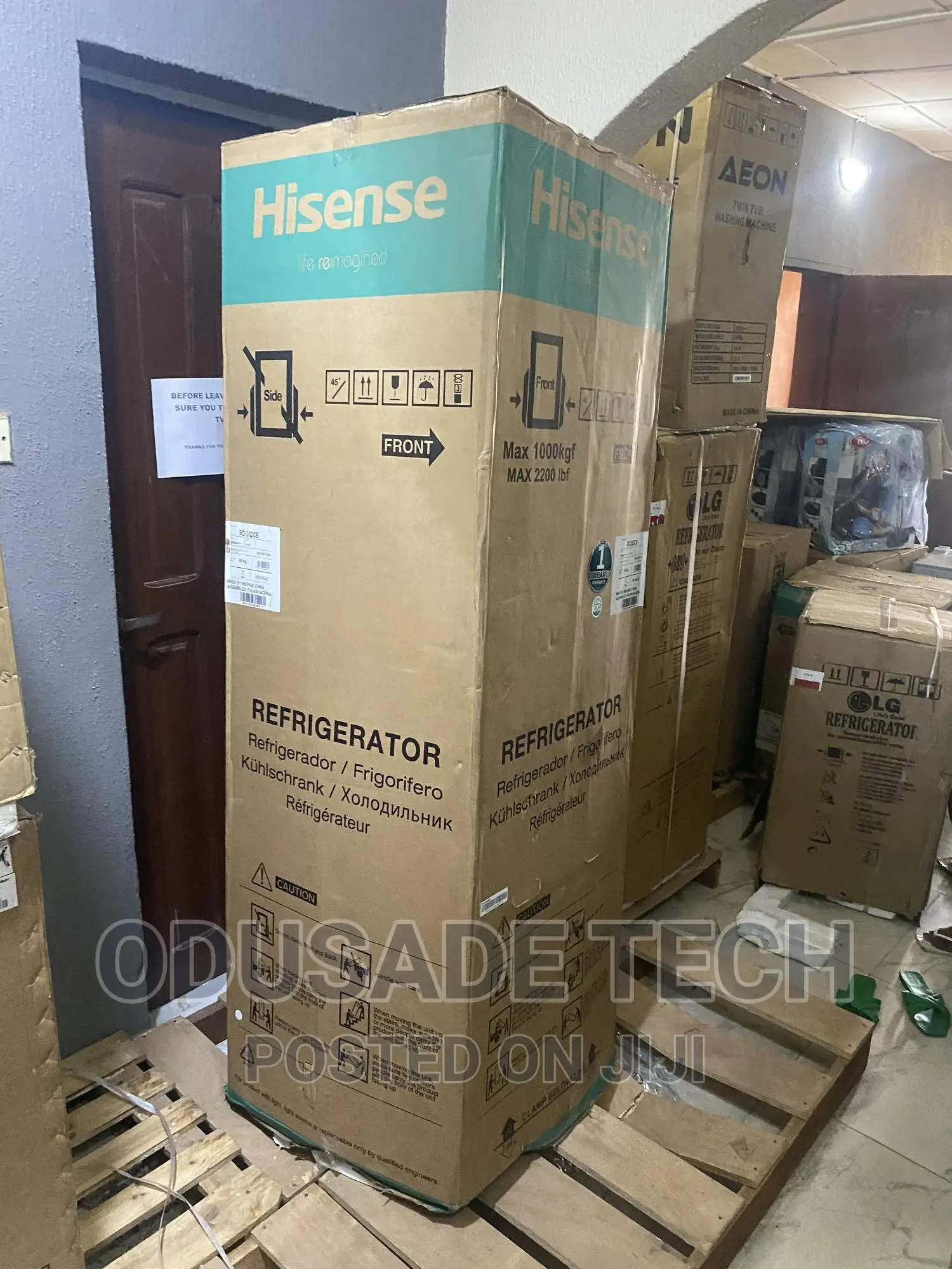 Brand New Hisense 35dcb-Rd 264L Refrigerator