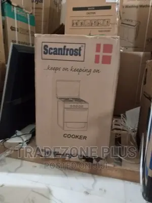 New Scanfrost Gas Cooker-4 Burner|Ck5400b