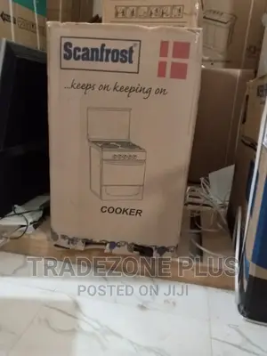New Ck5400b Standing 4 Burner Gas Cookr-Scanfrost