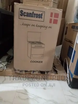 Original Scanfrost 4 Burner Gas Cooker-Ck5400b