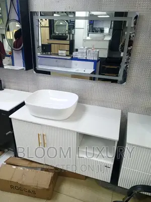 Cabinet With LED Mirror