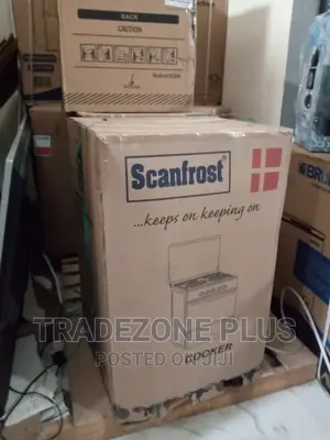 Original Ck5400b Scanfrost 4 Burner Gas Cooker
