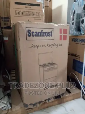 Original 4 Burner Gas Cooker-Scanfrost