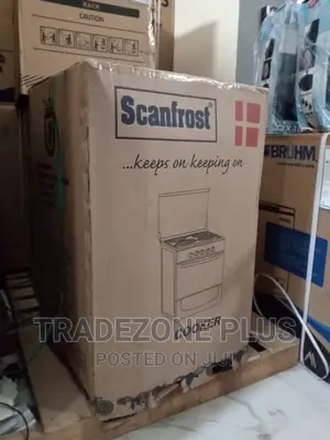 Original Scanfrost Standing Gas Cooker-Ck5400b
