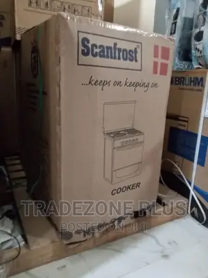 Affordable Scanfrost 4 Burner Gas Cooker-Ck5400b