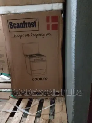 Affordable Scanfrost 4 Burner Gas Cooker