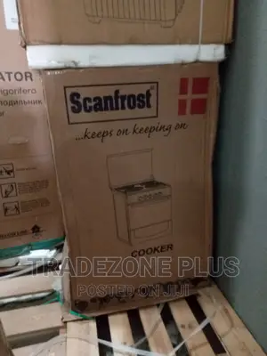 New in Ck5400b Scanfrost 4 Burner Gas Cooker