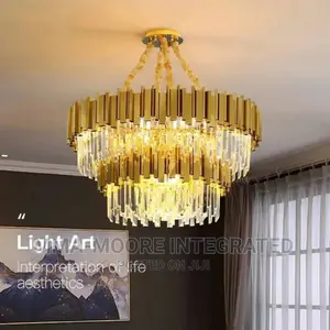 Crystal Gold Chandelier Lighting