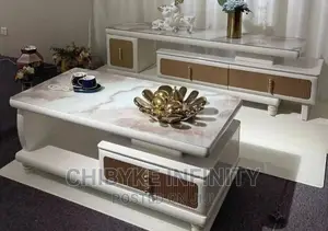 Turkish Quality Contemporary Center Table and Tv Console