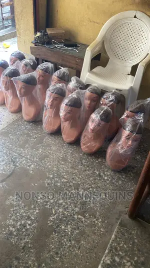 Quantity Supply Long Neck Mannequin Head Plastic