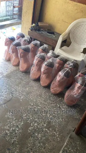Quantity Supply Long Neck Mannequin Head Plastic