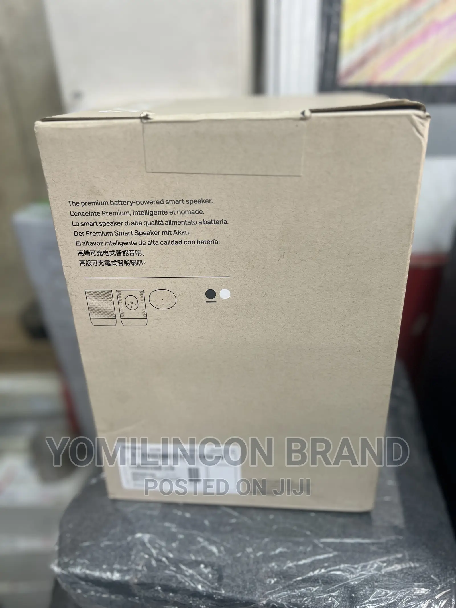 Sonos Move - Battery-Powered Smart Speaker - Black