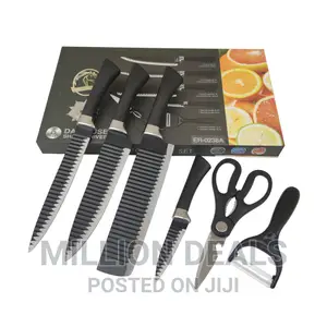 6in1 Unique Daily Use Sharp Kitchen Knives