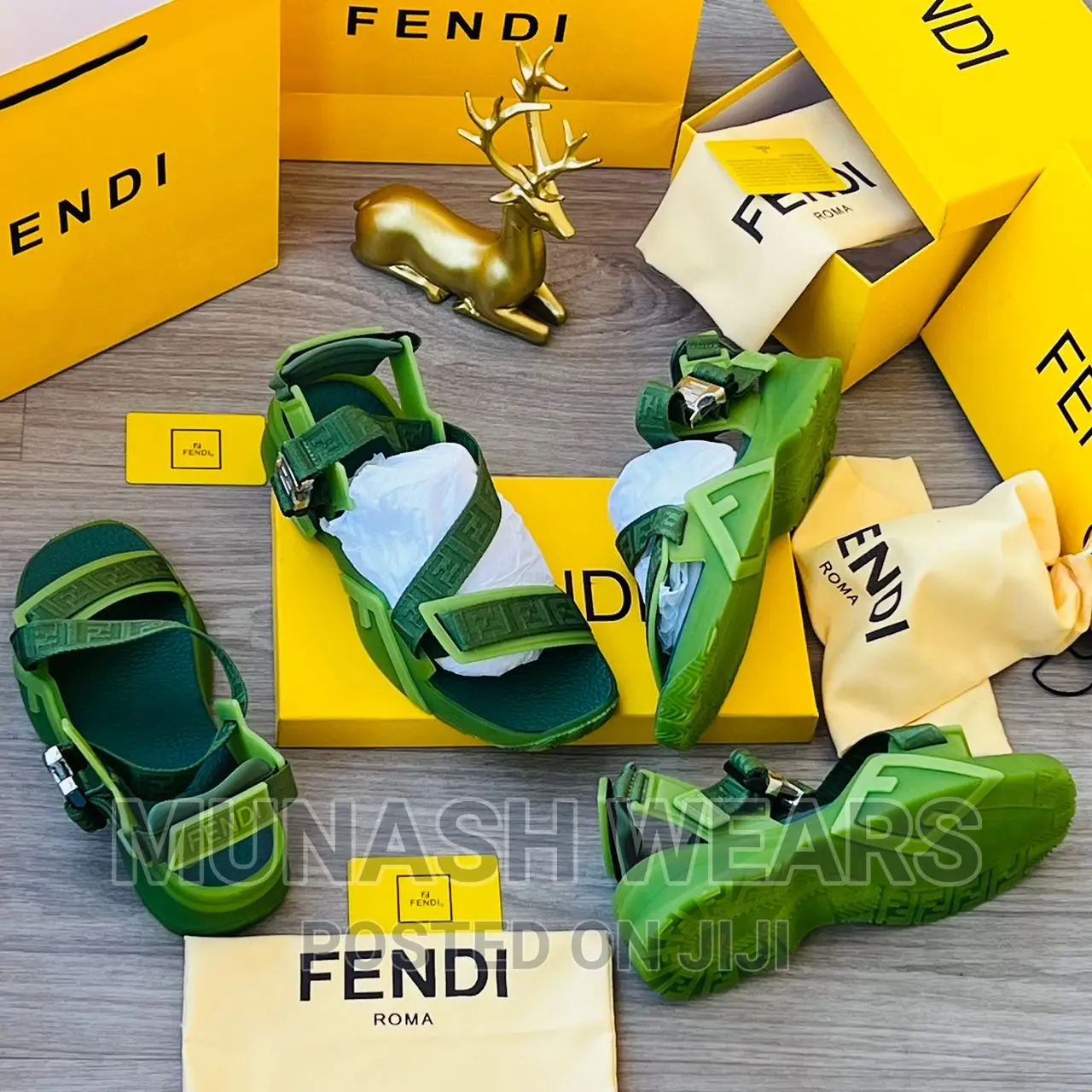 Original Fendi Classic Sandal