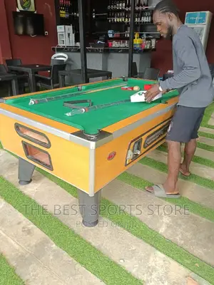 7ft Southafrican Foreign Marble and Coin Pool Table