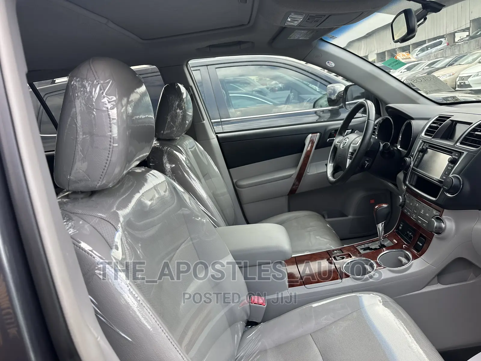 Toyota Highlander Limited 2012 Gray