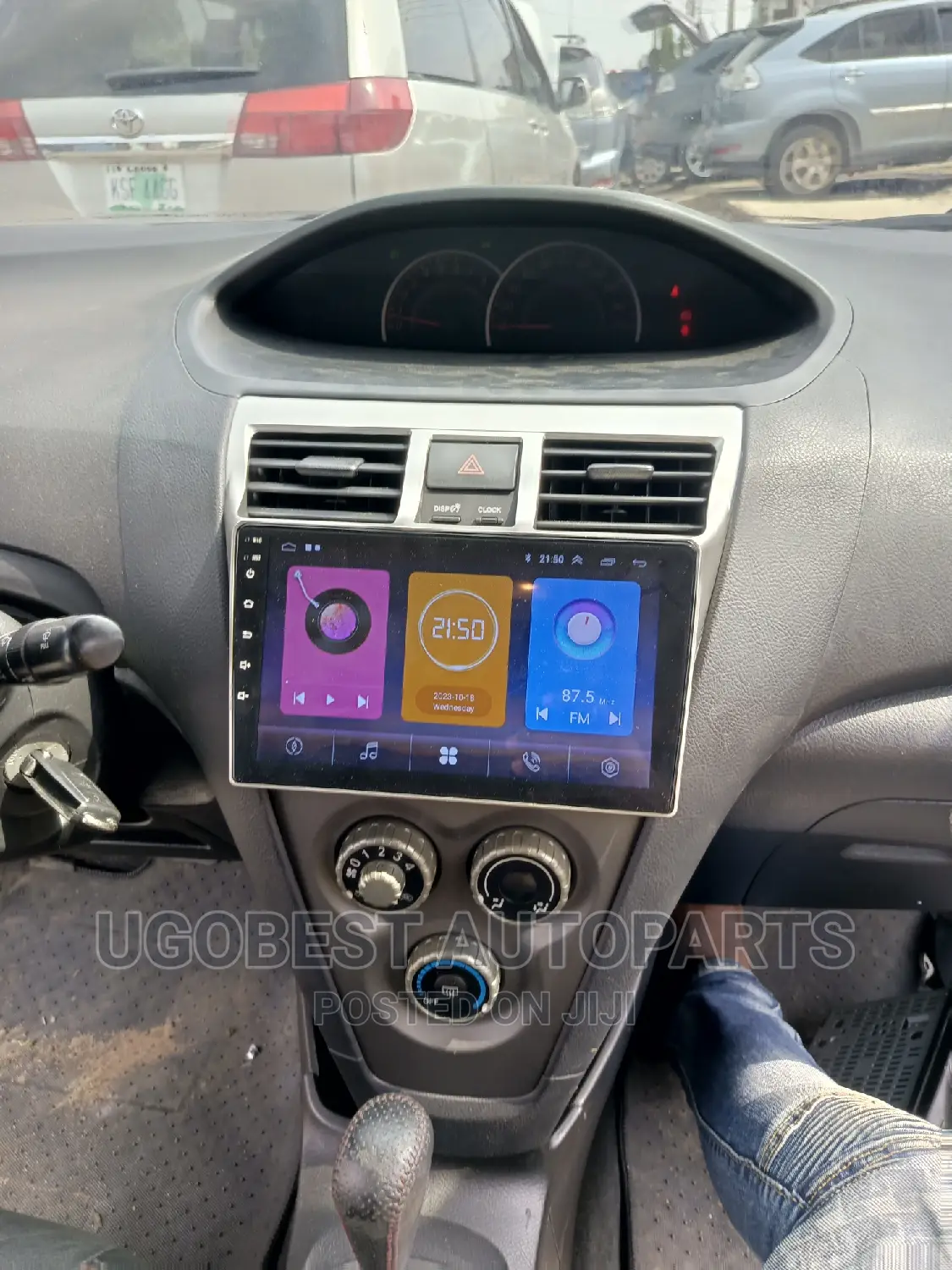 Toyota Yaris Android 2008 Model With GPS Navigation System