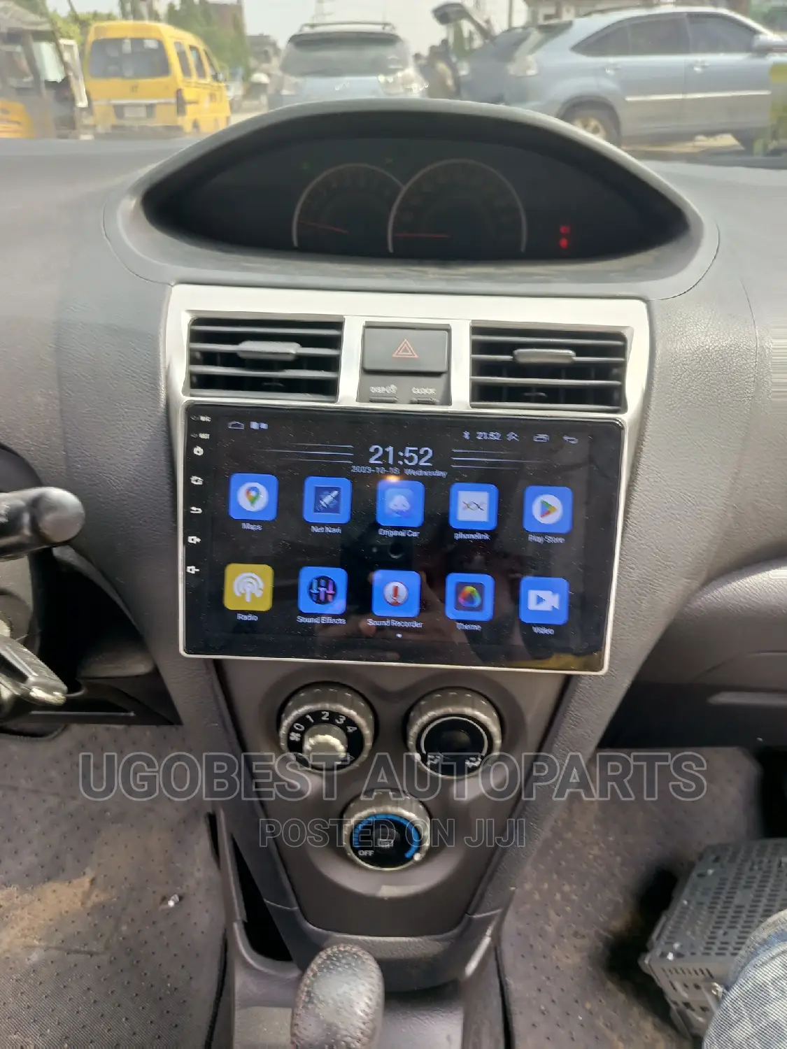 Toyota Yaris Android 2008 Model With GPS Navigation System
