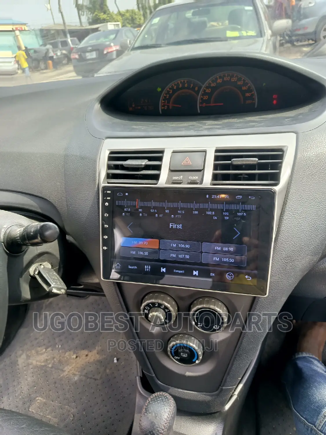 Toyota Yaris Android 2008 Model With GPS Navigation System