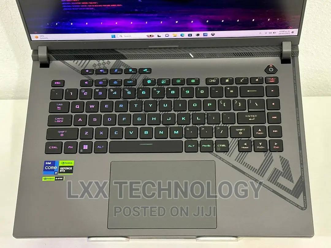 New Laptop Asus ROG Strix G16 G614 16GB Intel Core I9 SSD 1T